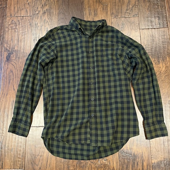 Zara Dark Blue Button Up - Picture 3 of 9